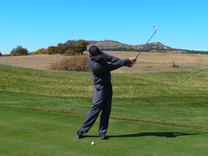 golf swing proper follow through